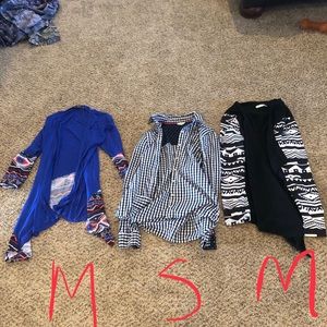 Clothes for $5 a piece.